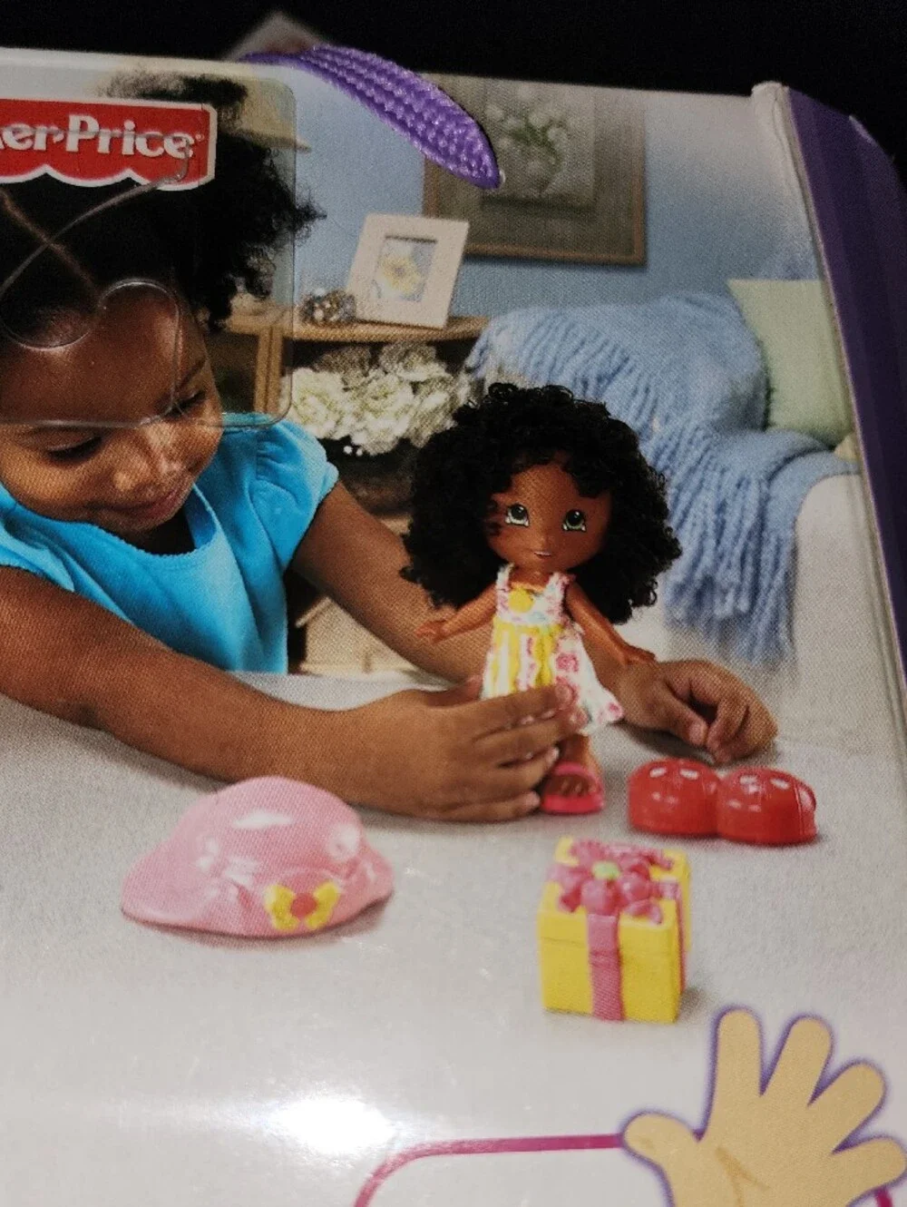 Fisher-Price Snap 'n Style Birthday Party Outfit - Purple & Pink